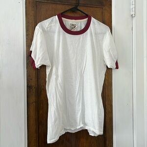 TWO Camp collection ringer tees